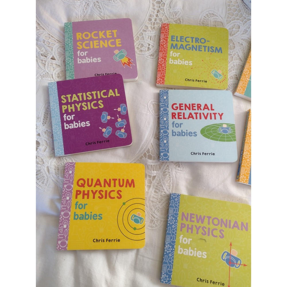 My First Science Library for Babies Chris Ferrie 8 Board Books Box Set - Picture 5 of 6